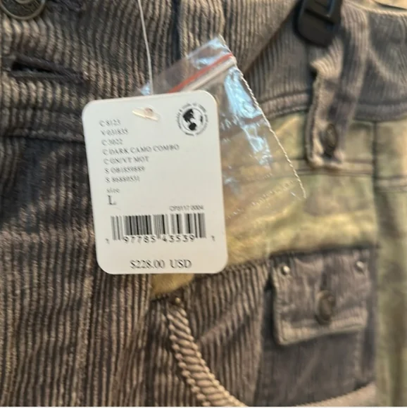 Free People We The Rhodes Patched Utility Pants - Picture 6 of 9